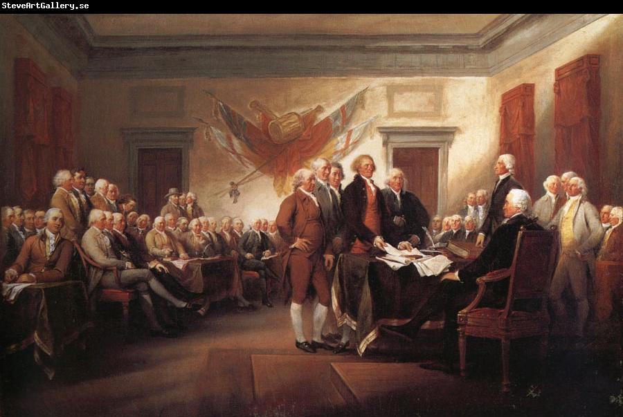 John Trumbull The Declaration of Independence 4 july 1776